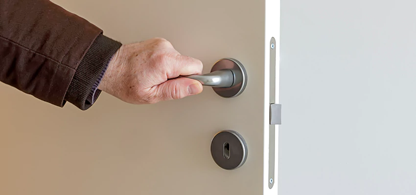 Restroom Locks Privacy Bolt Installation in Woodcrest, California
